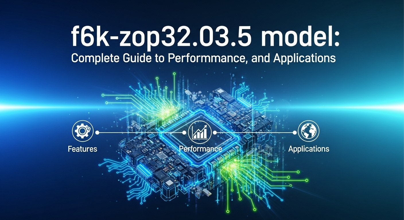 f6k-zop3.2.03.5 model: Complete Guide to Features, Performance, and Applications