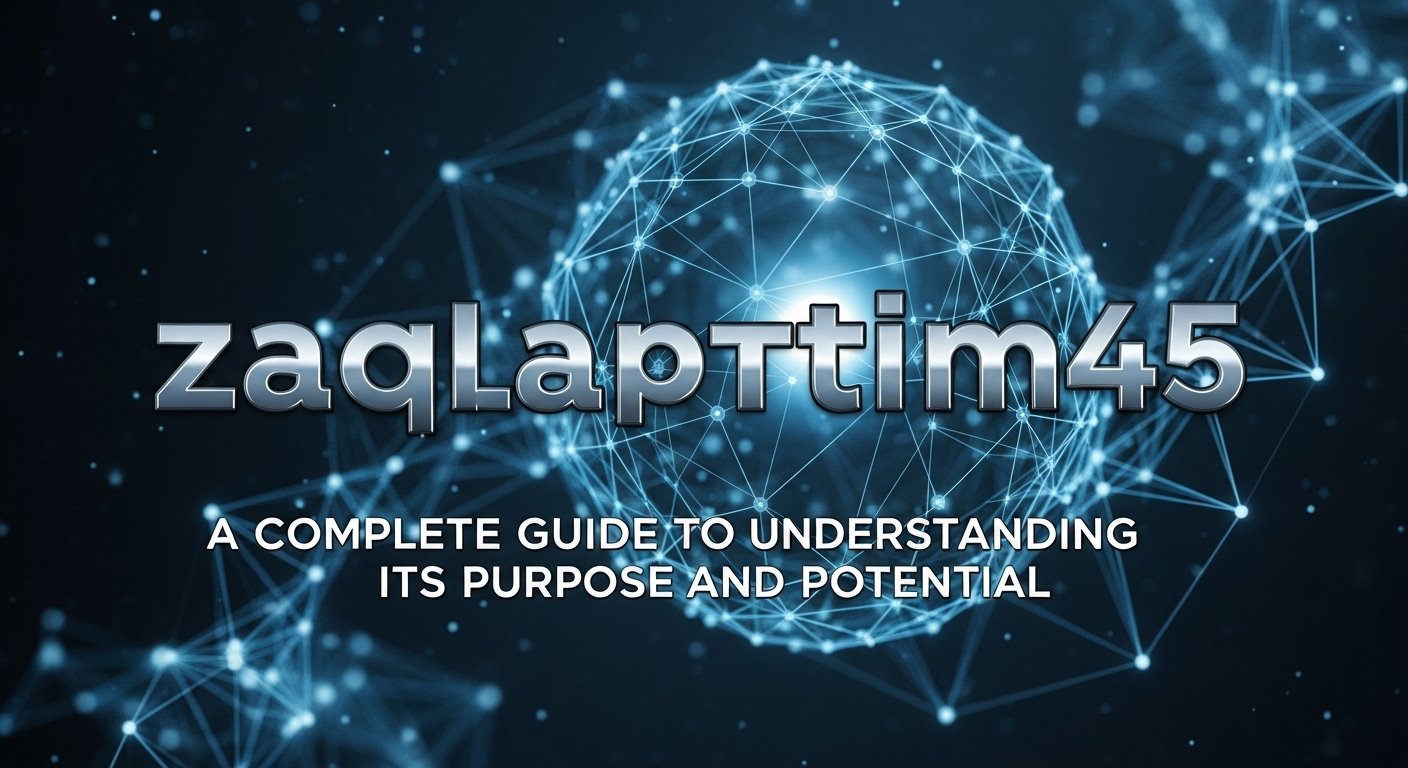 zaqlapttim45: A Complete Guide to Understanding Its Purpose and Potential