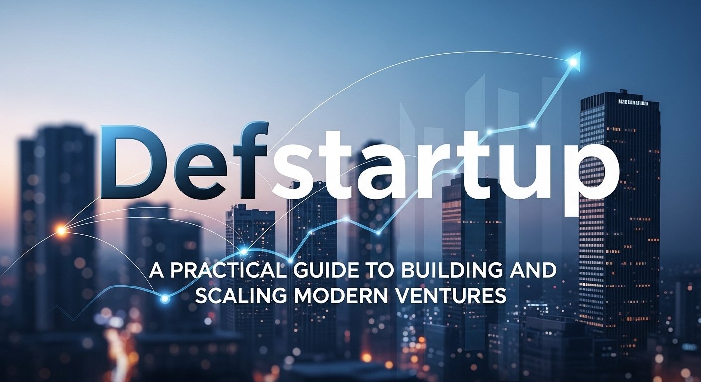 Defstartup: A Practical Guide to Building and Scaling Modern Ventures