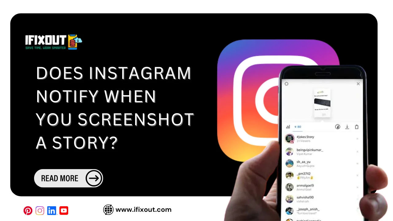 does instagram notify when you screenshot a story